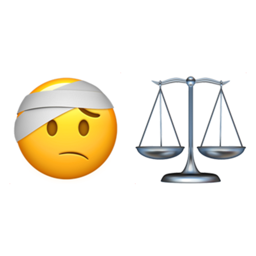 🤕⚖ Emoji Domain iOS rendering